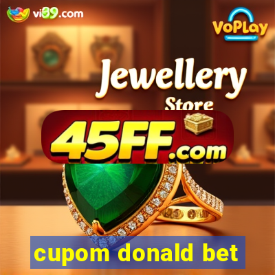 cupom donald bet
